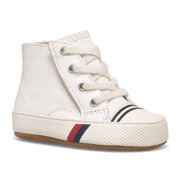 Keds Little Kid's White Royal Hi Crib Sneaker New in Box size s 3 & 4 - Adorable - Picture 1 of 5